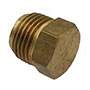 3/16 Inch (in) Tube Size Solid Plug Type Inverted Flared Tube Fitting