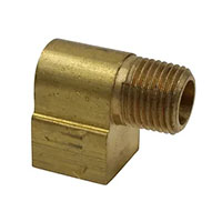 1/4 Inch (in) Tube Size Male Elbow Type Double Compression Fitting