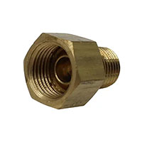 5/16 Inch (in) Tube Size Male Connector Type Inverted Flared Tube Fitting (124520)