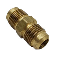 3/16 Inch (in) Tube Size Union Type Society of Automotive Engineers (SAE) 45 Degree Flared Tube Fitting