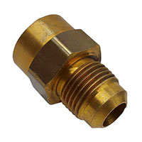 3/16 Inch (in) Tube Size Female Connector Type Society of Automotive Engineers (SAE) 45 Degree Flared Tube Fitting