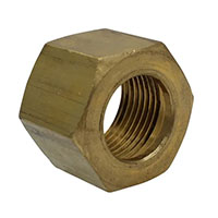 5/16(8mm) Compression Union Brass Nut"