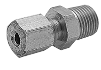 3/16 Inch (in) Tube Size 1/8-27 Thread Size Compression Fitting (168320) - 2