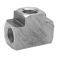 1/8-27 Thread Size Tee Type Pipe Thread Fitting - 2