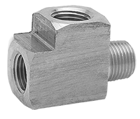 1/8-27 Thread Size Street Tee Type Pipe Thread Fitting - 2