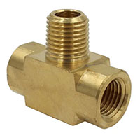 1/8-27 Thread Size Male Branch Tee Type Pipe Thread Fitting