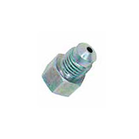 3/16 Inch (in) Female Bubble Pipe Size and 3/8-24 Female Bubble Flare Thread Hydraulic Adapter (270000)