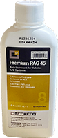 Premium PAG 46, 8 Fluid Ounce (fl oz) Capacity Tank Air Conditioning Compressor Lubricant (OL6001.UQP2)