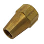 1/4 Inch (in) Tube Size Long Nut Type Society of Automotive Engineers (SAE) 45 Degree Flared Tube Fitting