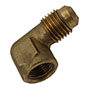 1/4 Inch (in) Tube Size Female Elbow Type Society of Automotive Engineers (SAE) 45 Degree Flared Tube Fitting