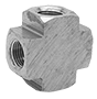 1/8-27 Thread Size Cross Type Pipe Thread Fitting - 2