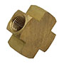 1/4-18 Thread Size Cross Type Pipe Thread Fitting